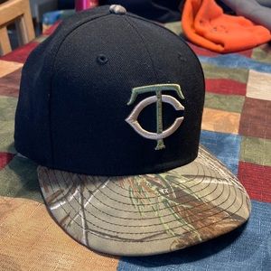 Camo Minnesota Twins hat
